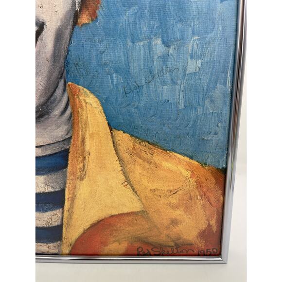 Girl Clown by Red Skelton 1950 - Framed decorative print - Picture 3 of 3